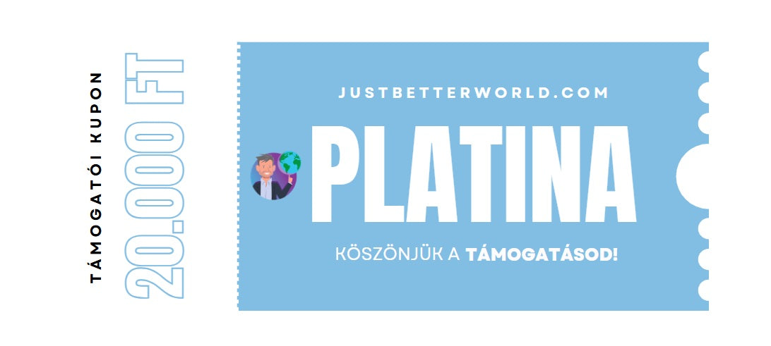 Támogatói kupon: segítsd a küldetésem!